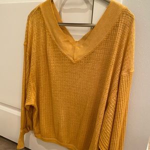 We the Free - mustard/gold top (small)